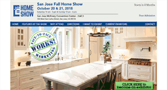 Desktop Screenshot of homeshowsanjose.com